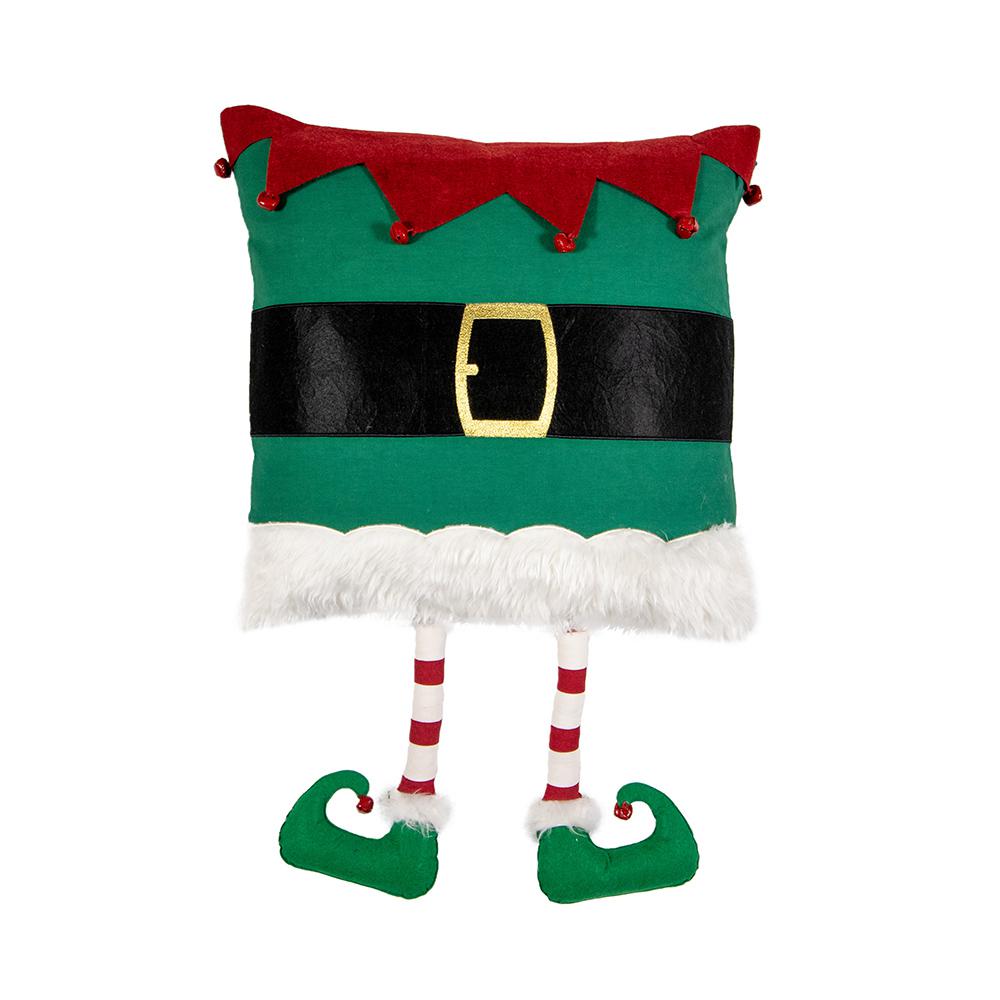 Elf Legs Down Standard Throw Pillow 36702 The Home Depot