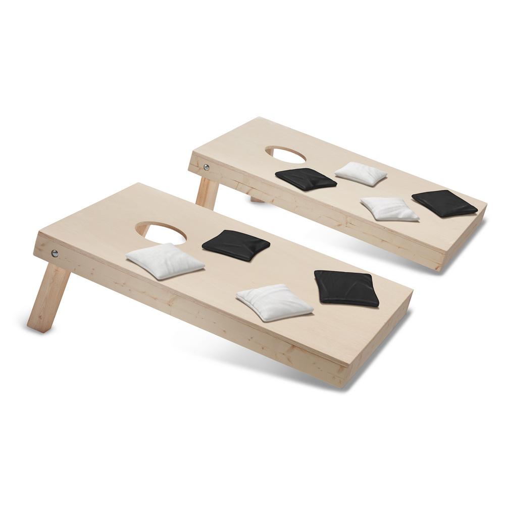 Bean Bag Toss Lawn Backyard The Home Depot Take And Play Toss Set With Black White Bags