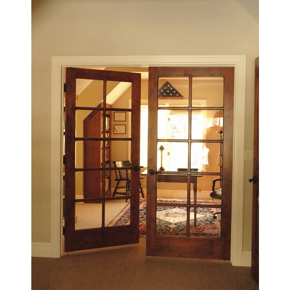 Krosswood Doors 48 In X 80 In Rustic Knotty Alder 10 Lite Both
