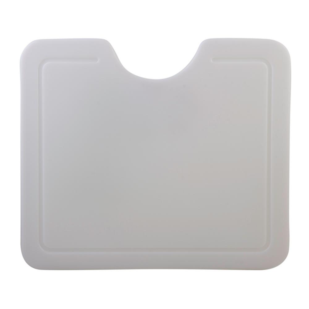ALFI BRAND Polyethylene Cutting Board for Kitchen Sinks, White