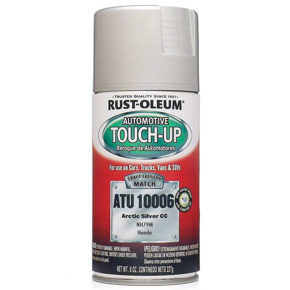 RustOleum Automotive 8 oz. Arctic Silver Auto TouchUp Spray (6Pack)ATU10006 The Home Depot