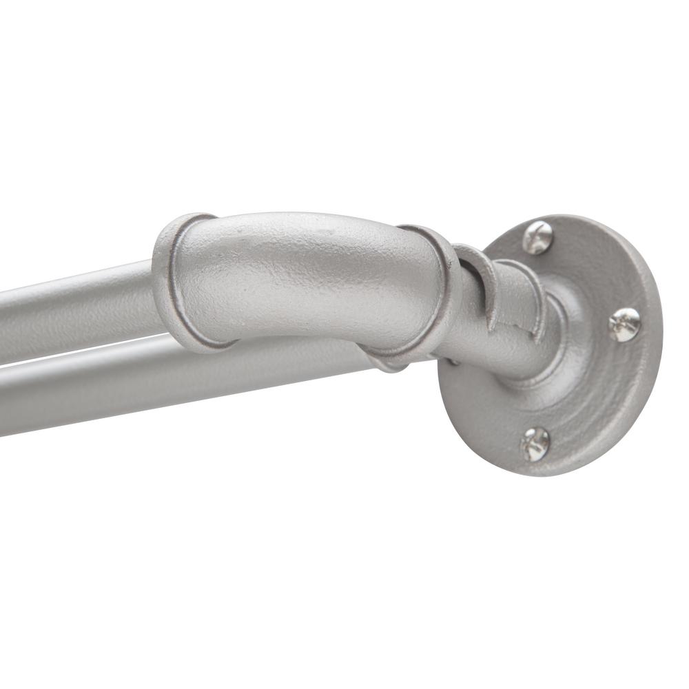 Sun Zero Bronn 3 4 In Light Blocking Wrap Around Window Double Light Blocking Wrap Around Window Double Curtain Rod