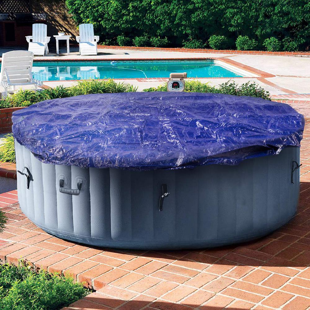 XtremepowerUS 24 ft. Round Above Ground Pool Cover for Winter or Summer90144 The Home Depot