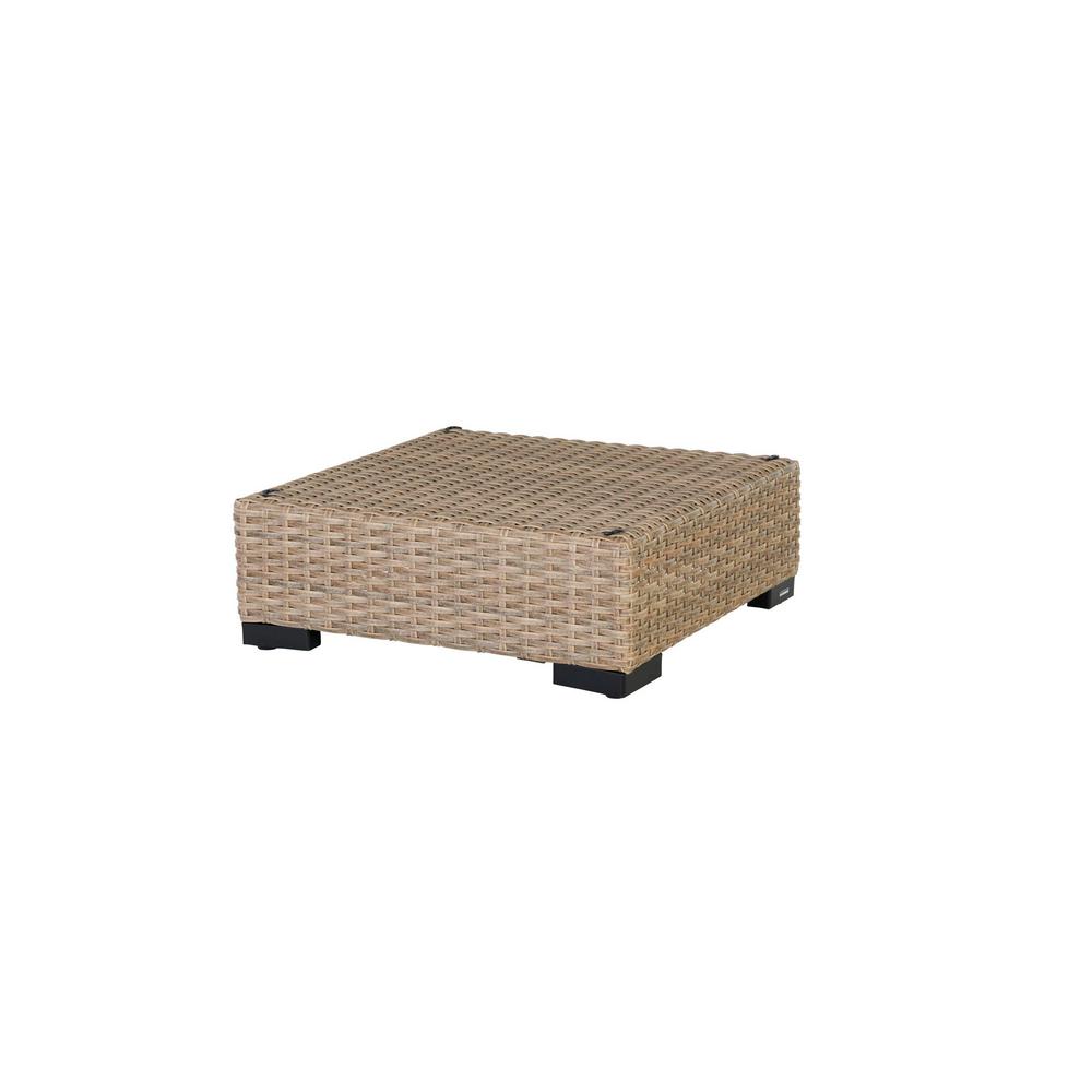 Hampton Bay Commercial Natural Wicker Outdoor Ottoman Sectional Commercial Natural Wicker Outdoor Ottoman Sectional Chair