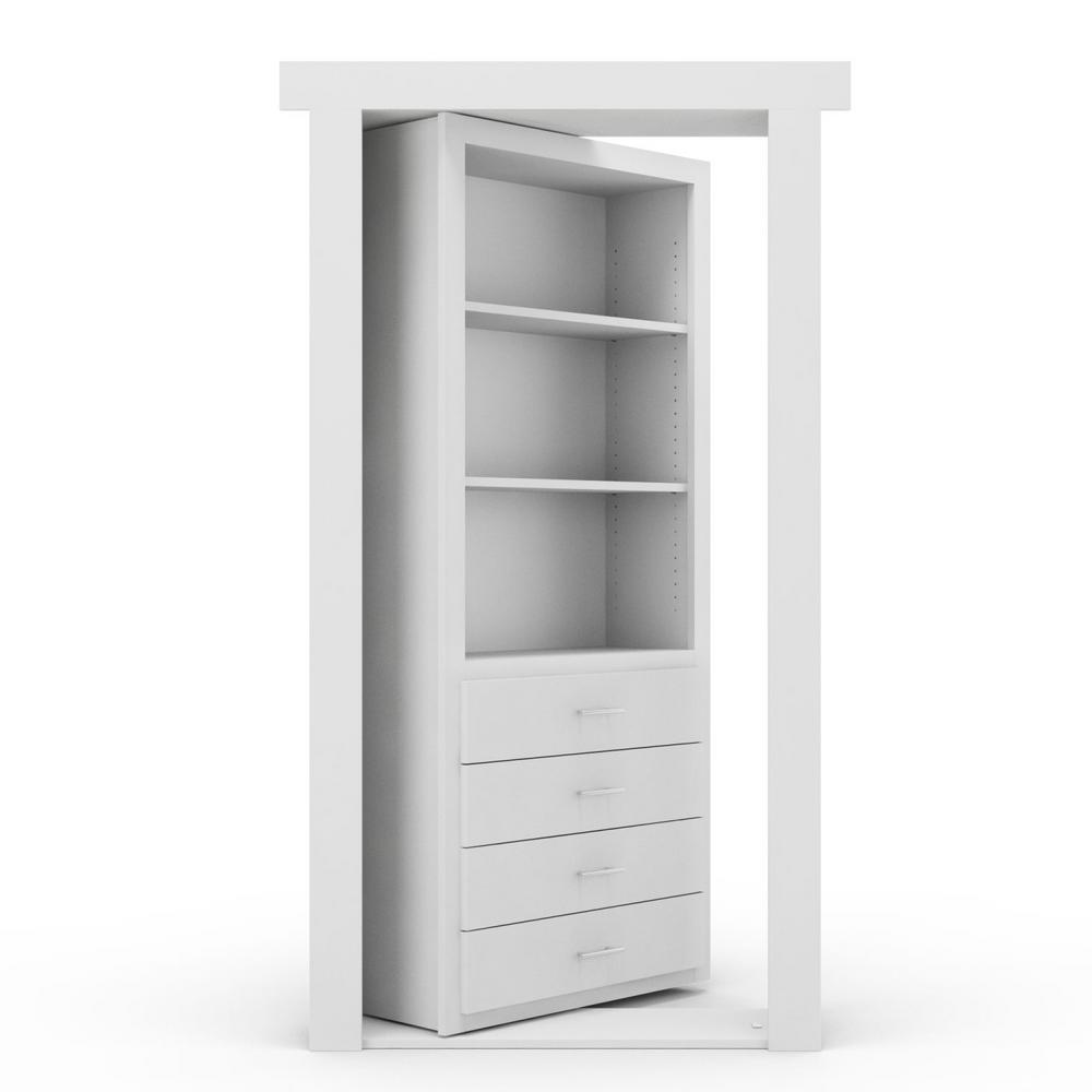 The Murphy Door 36 In X 80 In Flush Mount Assembled Dresser Door