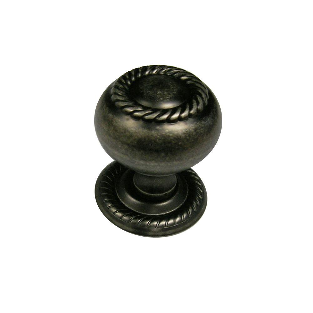 Richelieu Hardware Traditional 1 1 4 In Pewter Cabinet Knob BP86060142   Richelieu Hardware Cabinet Knobs Bp86060142 64 1000 