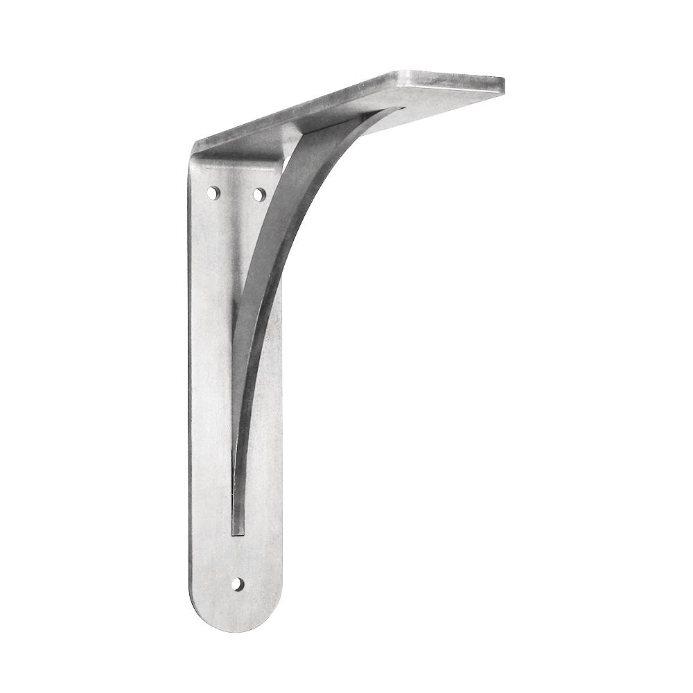 Federal Brace Brunswick 24 In X 2 Stainless Steel Low Federal Brace Brunswick 24 In X 2 Stainless Steel Low Profile Countertop Bracket 30160 The Home Depot