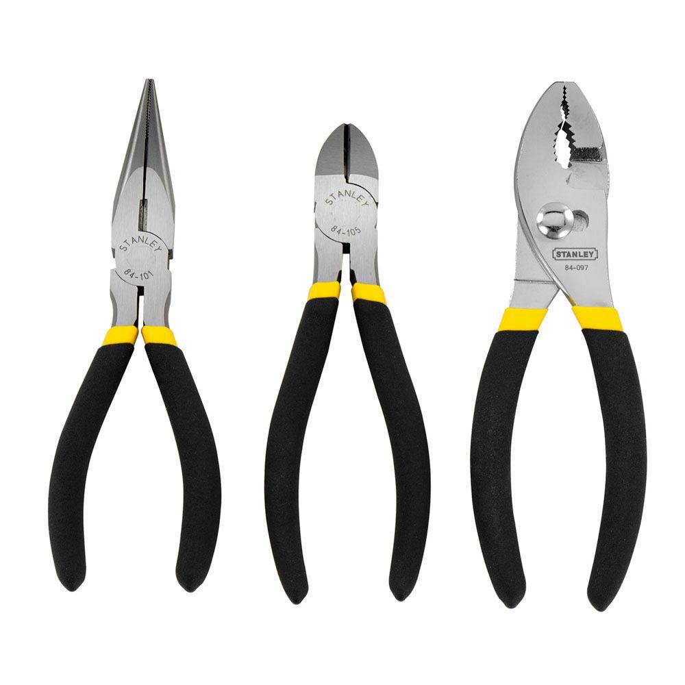 Stanley Basic Plier Set (3Piece)84114 The Home Depot