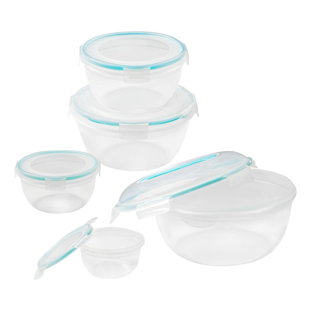 Snapware Airtight Food Storage Round Set (10-Piece)-1113706 - The Home Depot