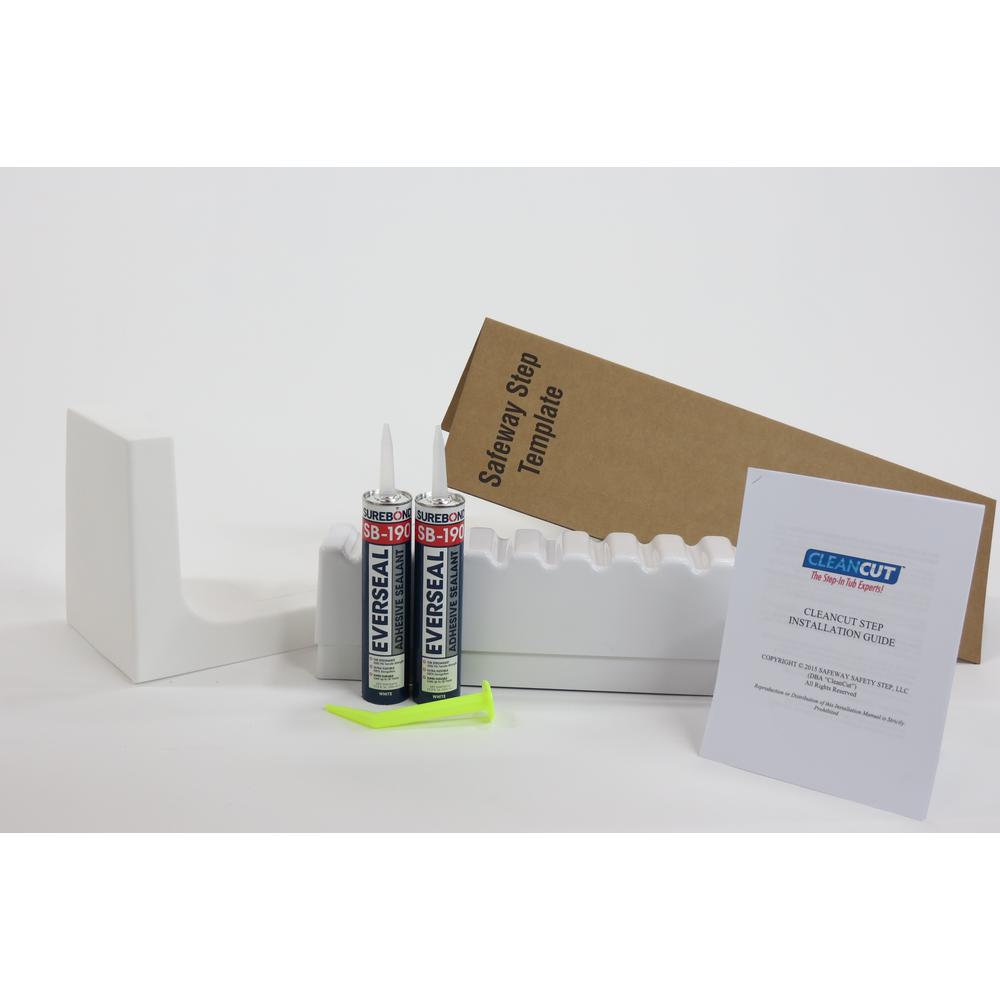 conversion cleancut kit bathtub wide step convertible homedepot