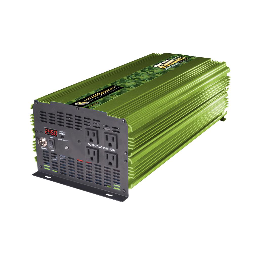 Car Inverters Battery Charging Systems The Home Depot 3500 Watts