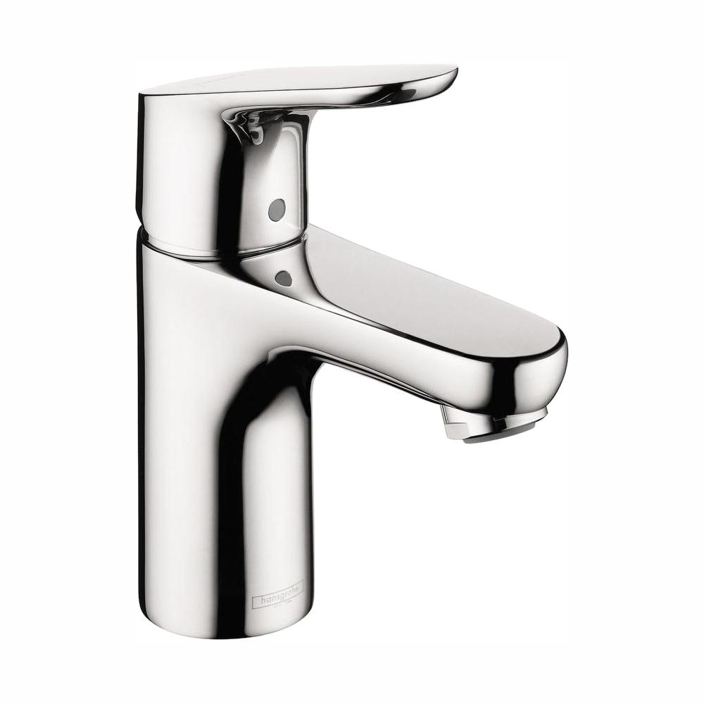 Hansgrohe Focus 100 Single Hole 1 Handle Low Arc Bathroom Faucet