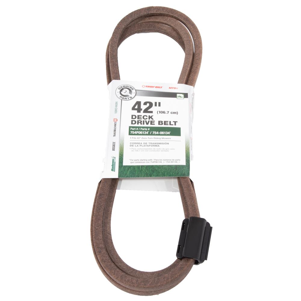 MTD Genuine Factory Parts 42 in.Deck Drive Belt for Zero Turn Mowers Replacement for OE # 754