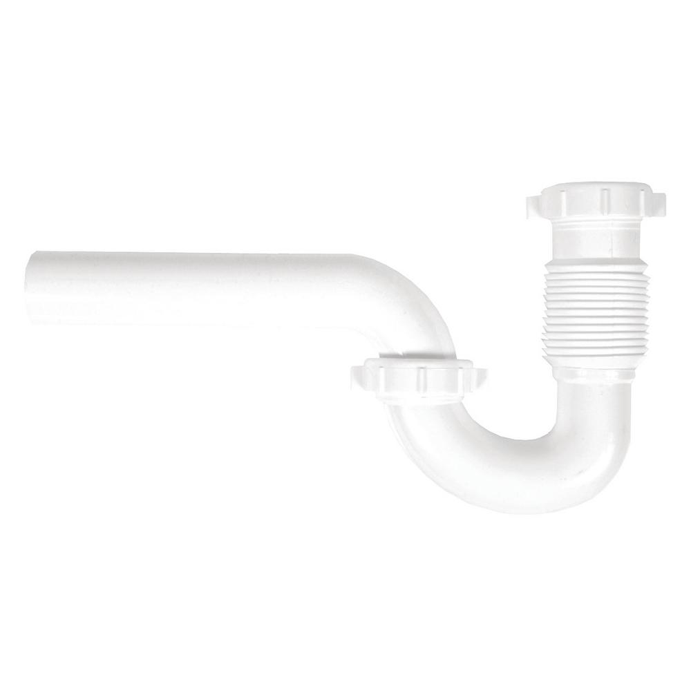 Polyethylene Pipe Ings Pipes The Home Depot 1 2 In Plastic Form N Fit Flexible P Trap