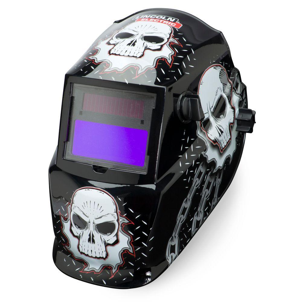 Lincoln Electric 1.73 in. Variable Shade 913 Welding Helmet Lone Star