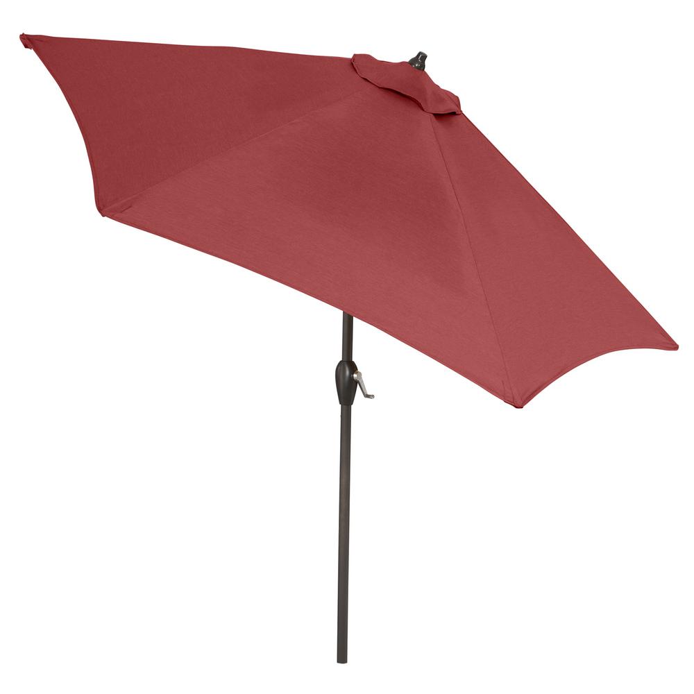 Without Stand Patio Umbrellas Patio Furniture The Home Depot