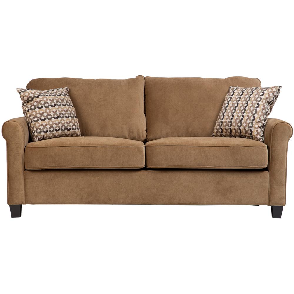 Porter Designs Serena Khaki Plush Microfiber Full Sleeper