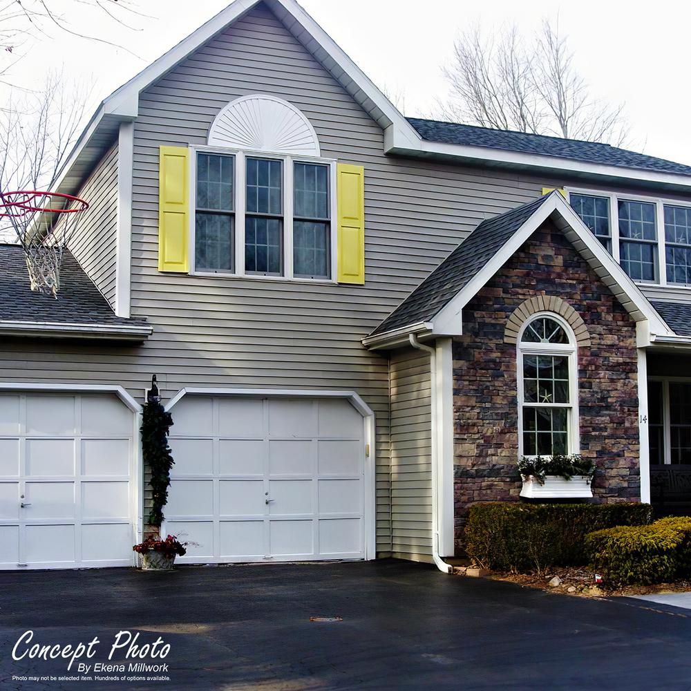 Ekena Millwork 61 In X 7 8 In X 20 In Peaked Urn Pediment Ped61x20x00up The Home Depot