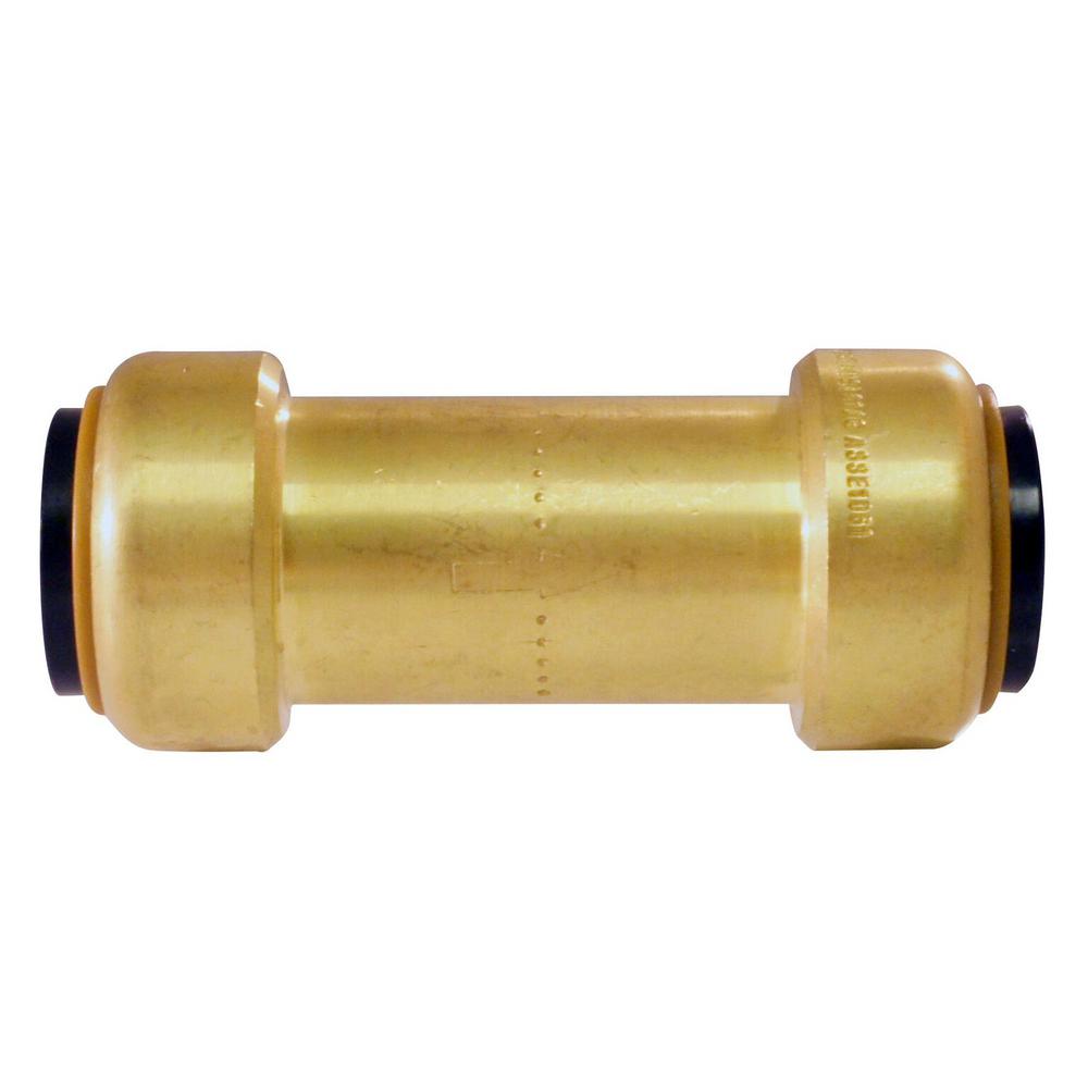 Tectite 3/4 in. Brass PushtoConnect Check ValveFSBCV34 The Home Depot