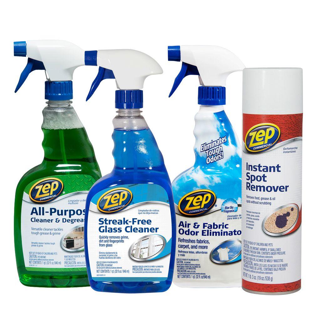 ZEP AllPurpose Cleaning Kit (4Pack)ZUAPKIT The Home Depot