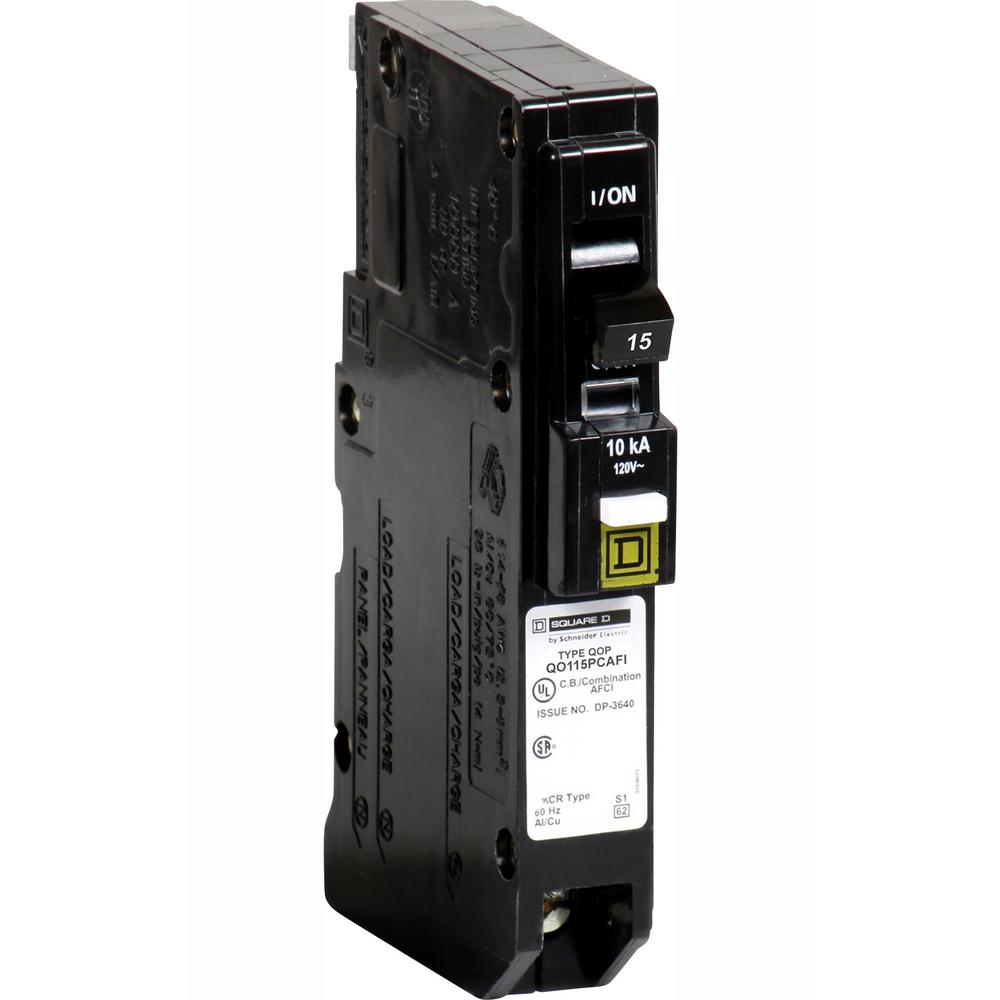 Square D QO 15 amp single pole breaker