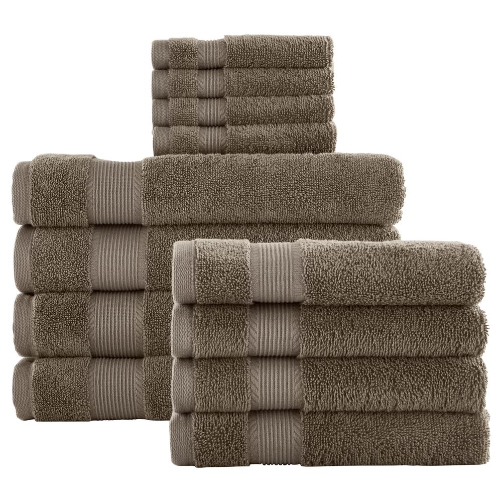 StyleWell 18Piece Hygrocotton Towel Set in Fawn BrownAT17643_Fawn