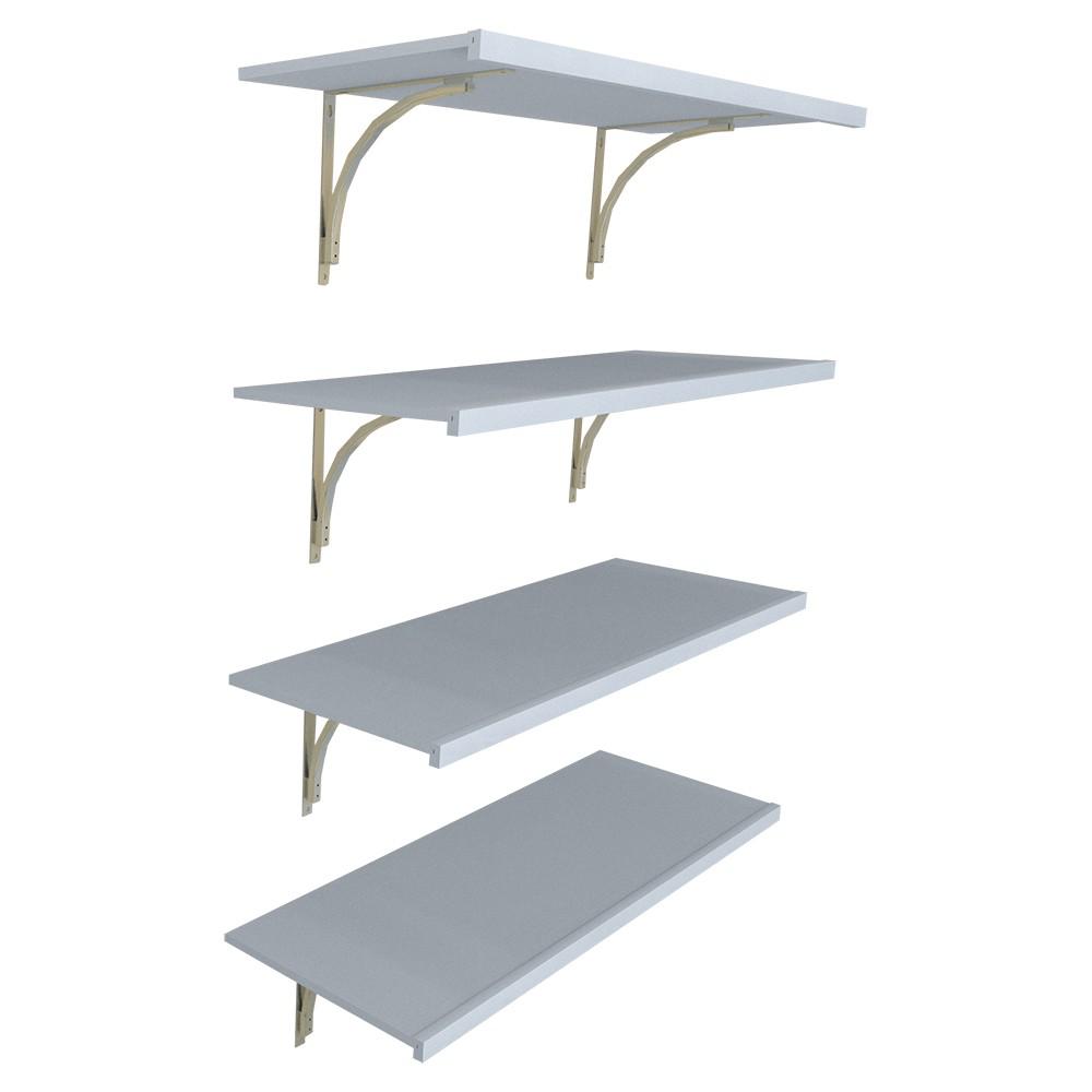 Closetmaid 16 In D X 48 In W X 84 In H White Wood Solid Wall