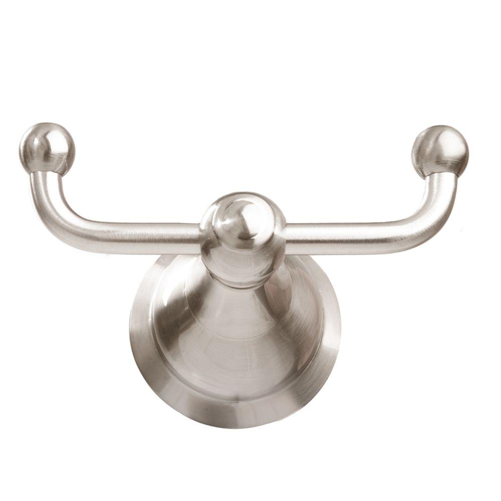 ARISTA Fremont Collection Double Robe Hook in Satin Nickel1502RHKSN