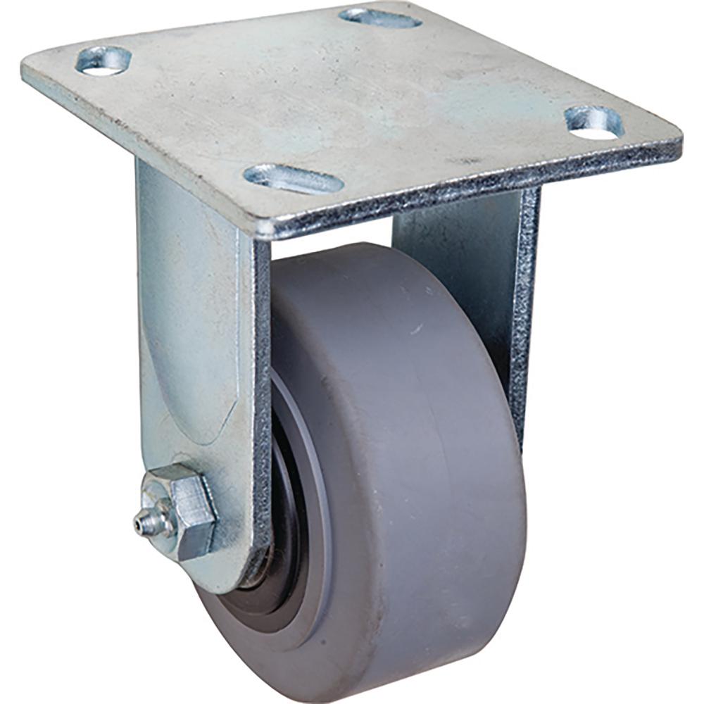 Shepherd 4 in. x 2 in. TPR Rigid Caster with 350 lb. Load Rating3176 The Home Depot