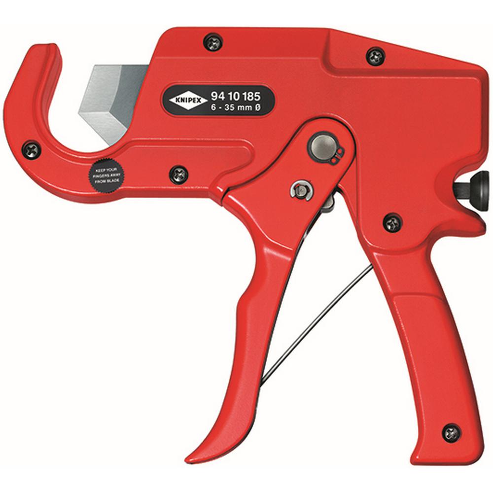 KNIPEX 71/4 in. Plastic Pipe Cutter with Pistol Grip94 10 185 The