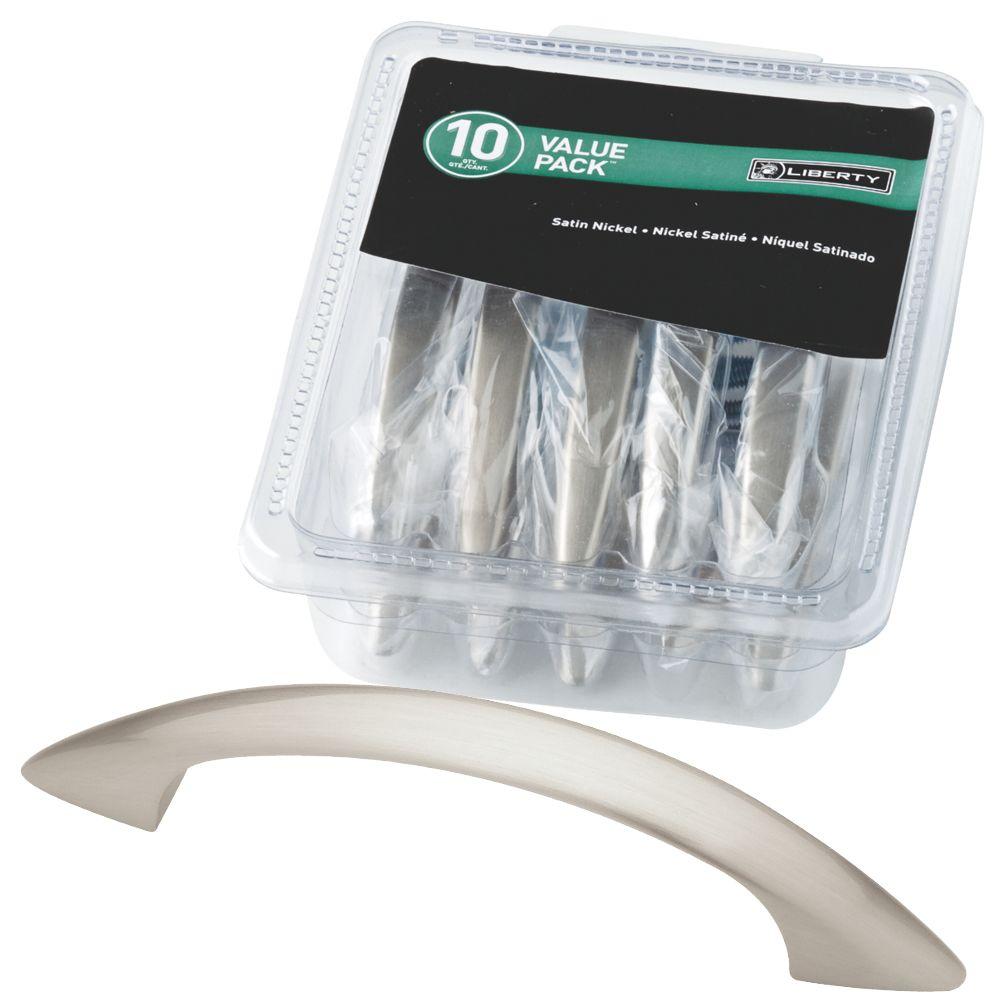 Nickel Drawer Pulls Hardware The Home Depot