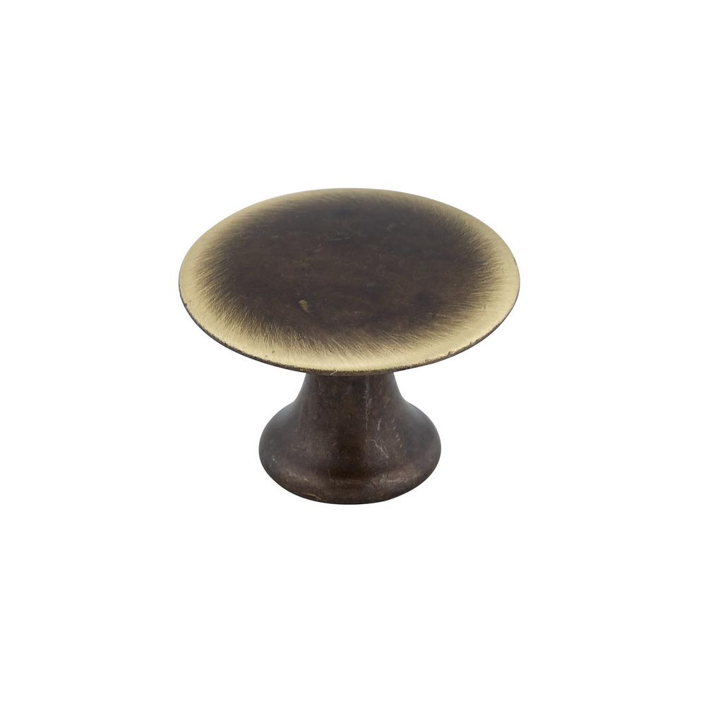 Richelieu Hardware Traditional 13/16 in. (30 mm) Satin. Bronze Round