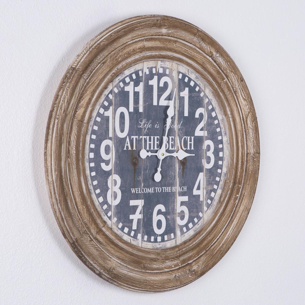 Yosemite Home Decor Life Is Good Distressed Brown Oversize Wall