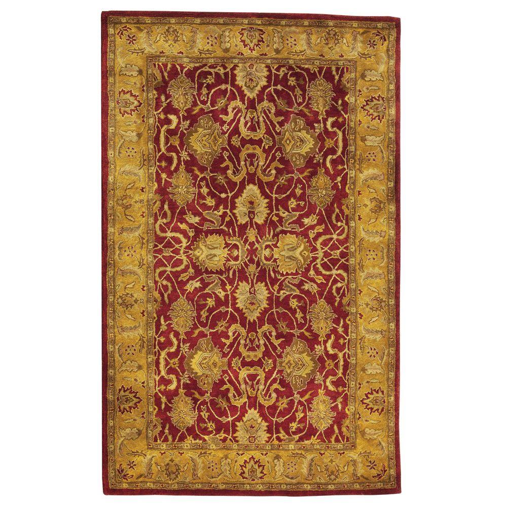  Home  Decorators  Collection Rochelle Red 5 ft x 8 ft Area 