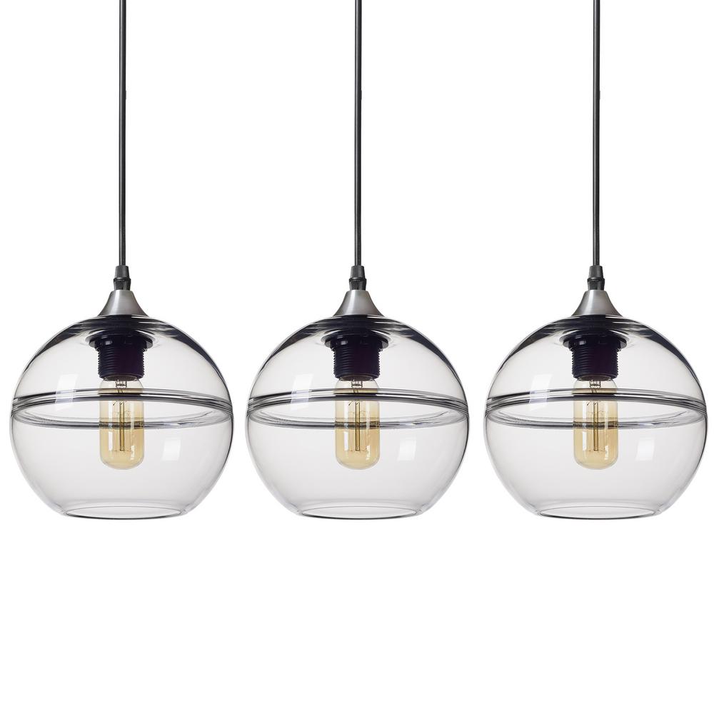 modern glass pendant light