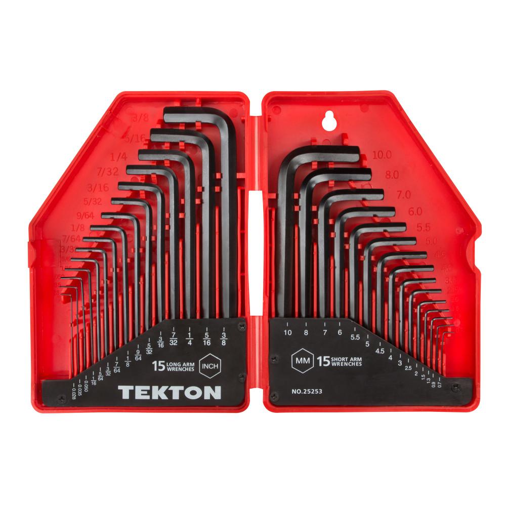 SAE Inch Sizes 5//64/" through 3//8/" 8 Piece Premium T Handle Hex Allen Key Set