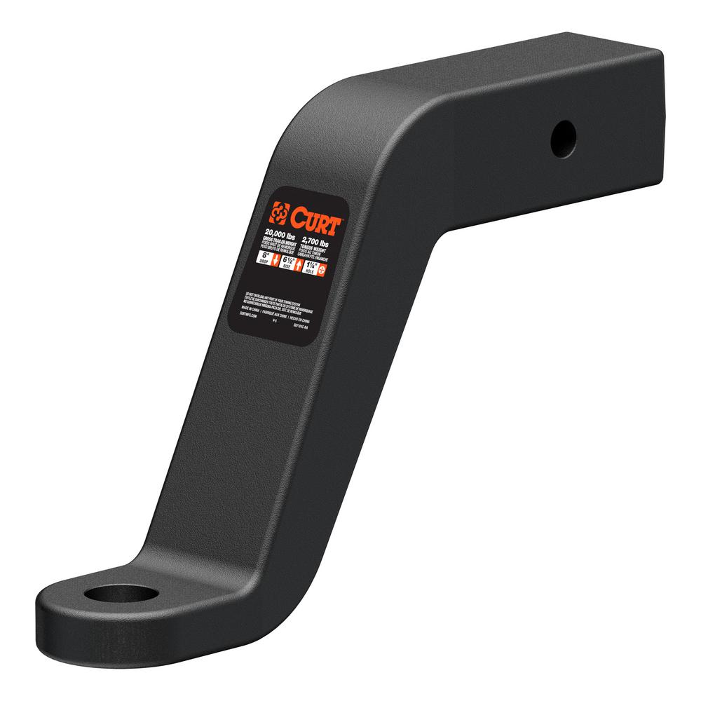 CURT 21/2 in. Shank, 20,000 lbs., 8 in. Drop Commercial Duty