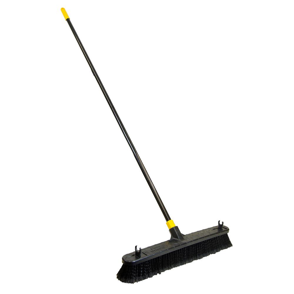 push brooms at home depot