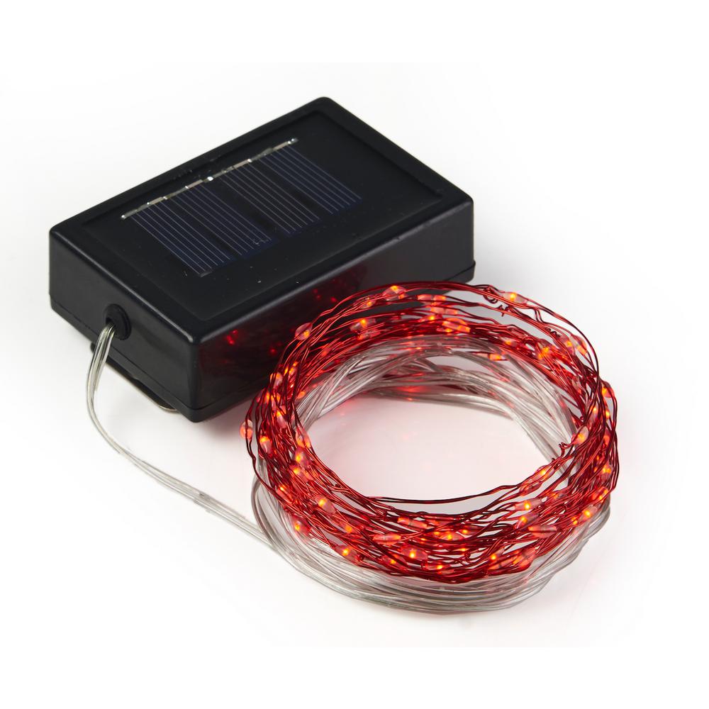 Solar String Lights Outdoor Lighting The Home Depot