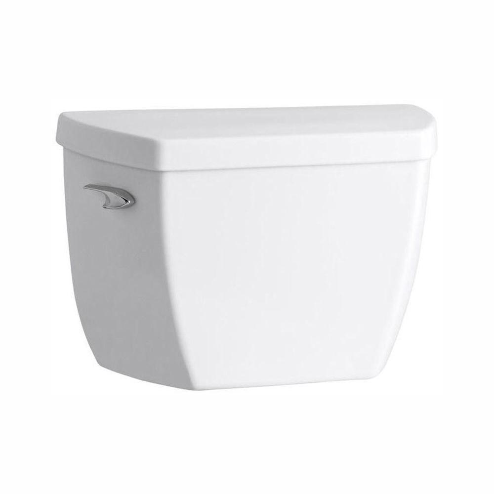 KOHLER Highline 1.1 GPF Single Flush Toilet Tank Only in White-K-4484-0 ...