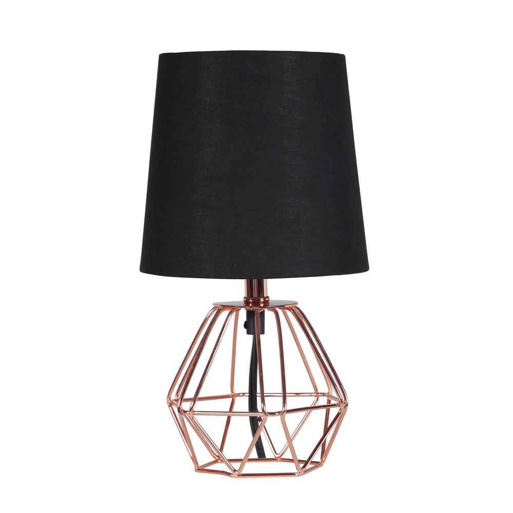 copper wire table lamp