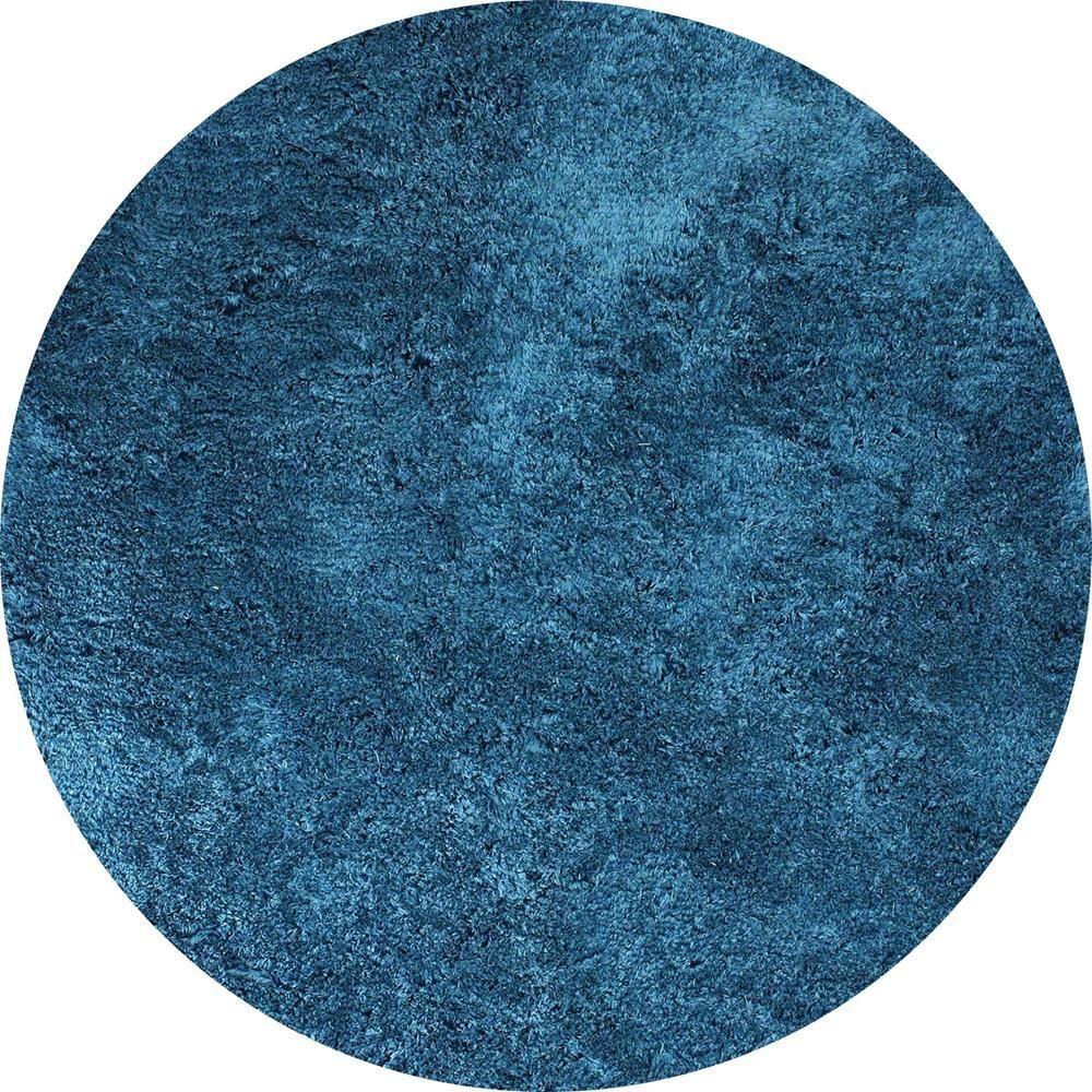 nuLOOM Maginifique Shag Teal 6 ft. x 6 ft. Round Area RugWICL1E606R