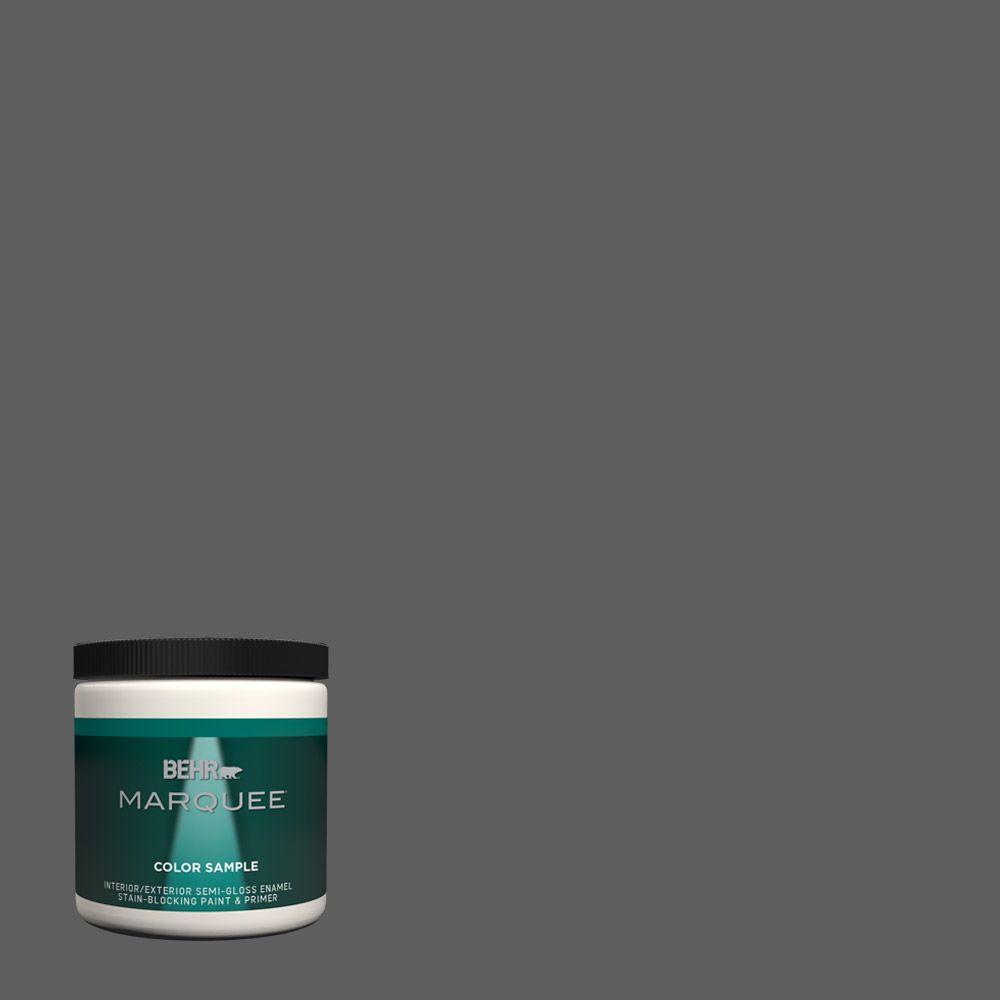 BEHR MARQUEE 8 oz. N5203 Flannel Gray OneCoat Hide BEHR MARQUEE 8 oz. N5203 Flannel Gray OneCoat Hide