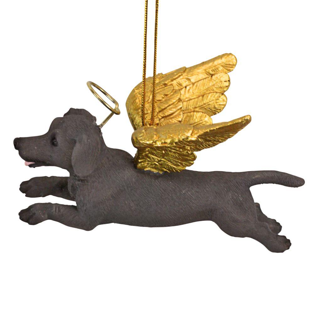 dog angel ornament