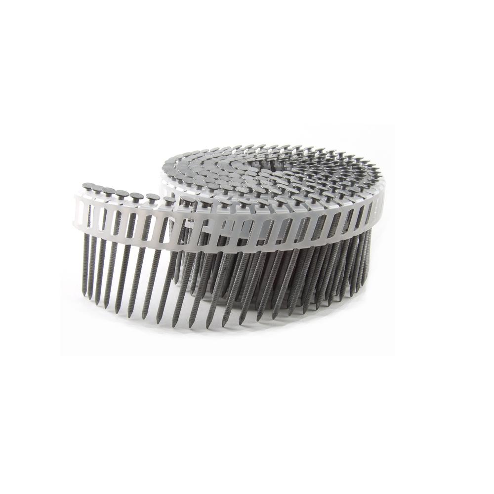 B&C Eagle 21/2 in. x 0.092 Mini Coil HD Galvanized Ring Shank Framing