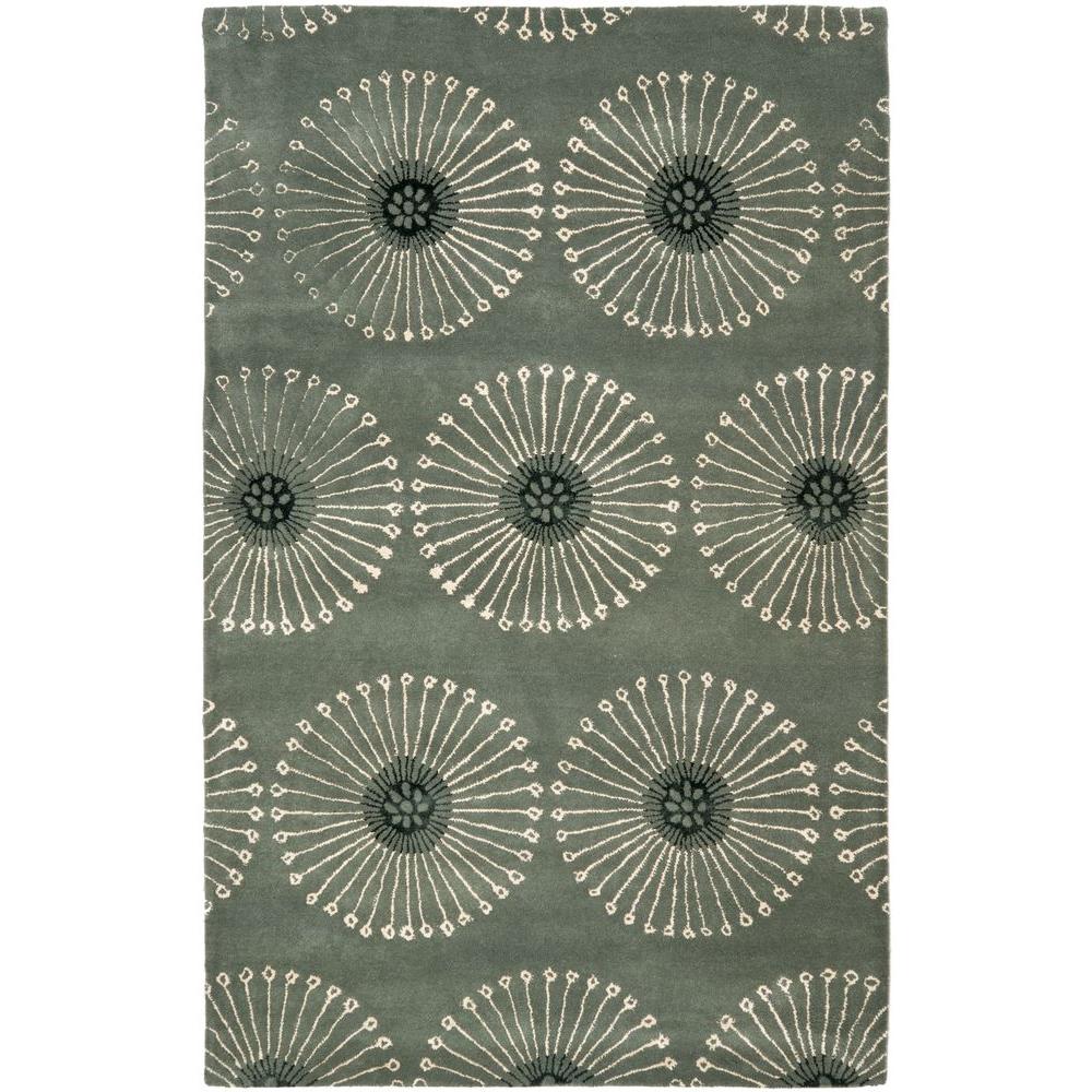 Safavieh Soho Grey Ivory 6 Ft X 9 Area Rug