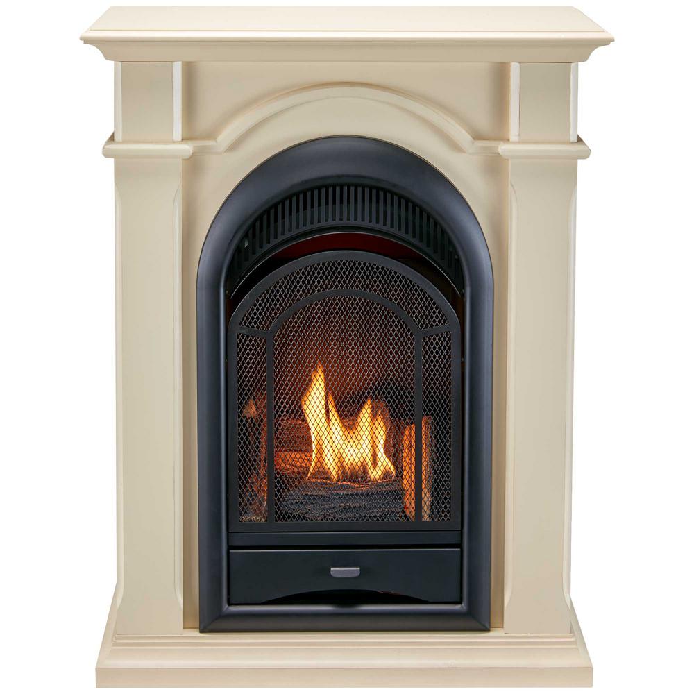 Procom Heating 32 Dual Fuel Ventless Gas Fireplace System With Corner Combo Mantel 10 000 Btu T Stat Control Antique White Finish 170061 The Home Depot - Corner Gas Fireplace Home Depot Procom Heating 32 Dual Fuel Ventless Gas Fireplace System With Corner Combo Mantel 10 000 Btu T Stat Control Antique White Finish 170061 The Home Depot - Corner Gas Fireplace Home Depot