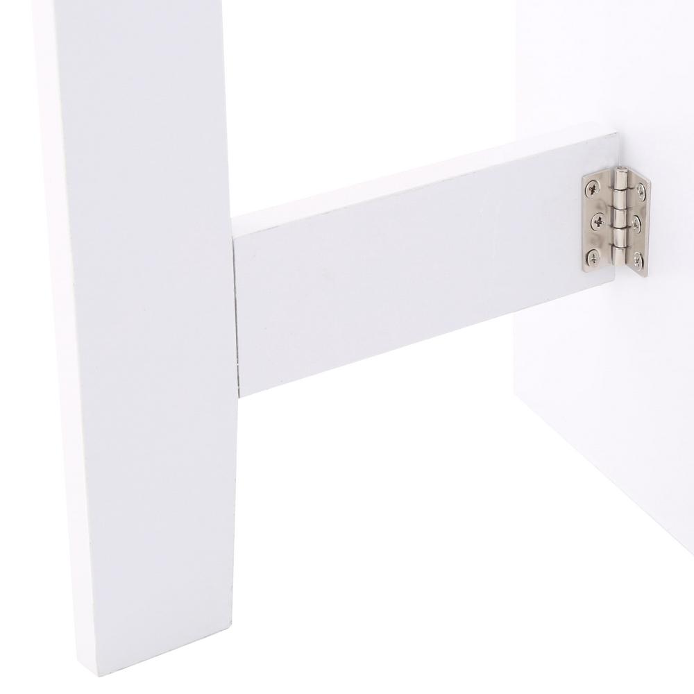 White Fold Out Organizer And Craft Desk Ho9669r The Home Depot White Fold Out Organizer And Craft Desk