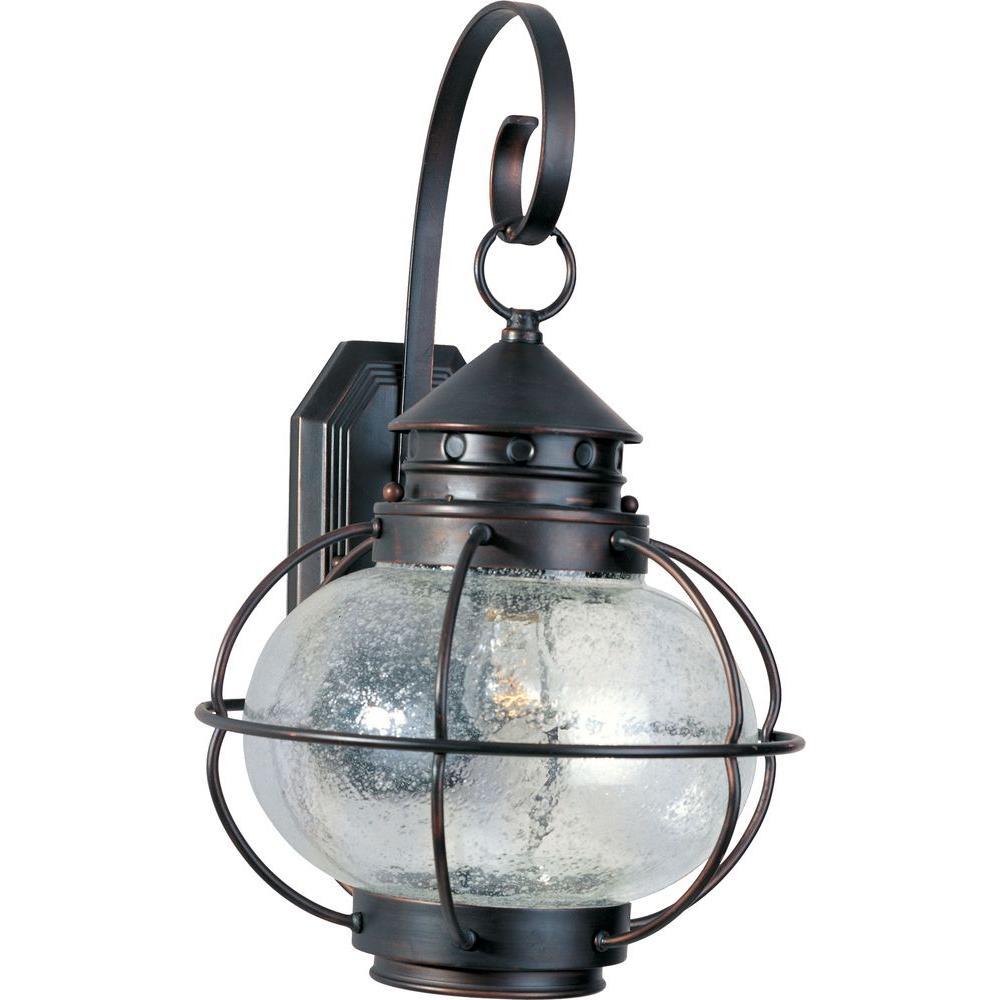 Maxim Lighting Portsmouth 1 Light Oil Rubbed Bronze Outdoor Wall Lantern Sconce Maxim Lighting Portsmouth 1 Light Oil Rubbed Bronze Outdoor Wall Lantern Sconce