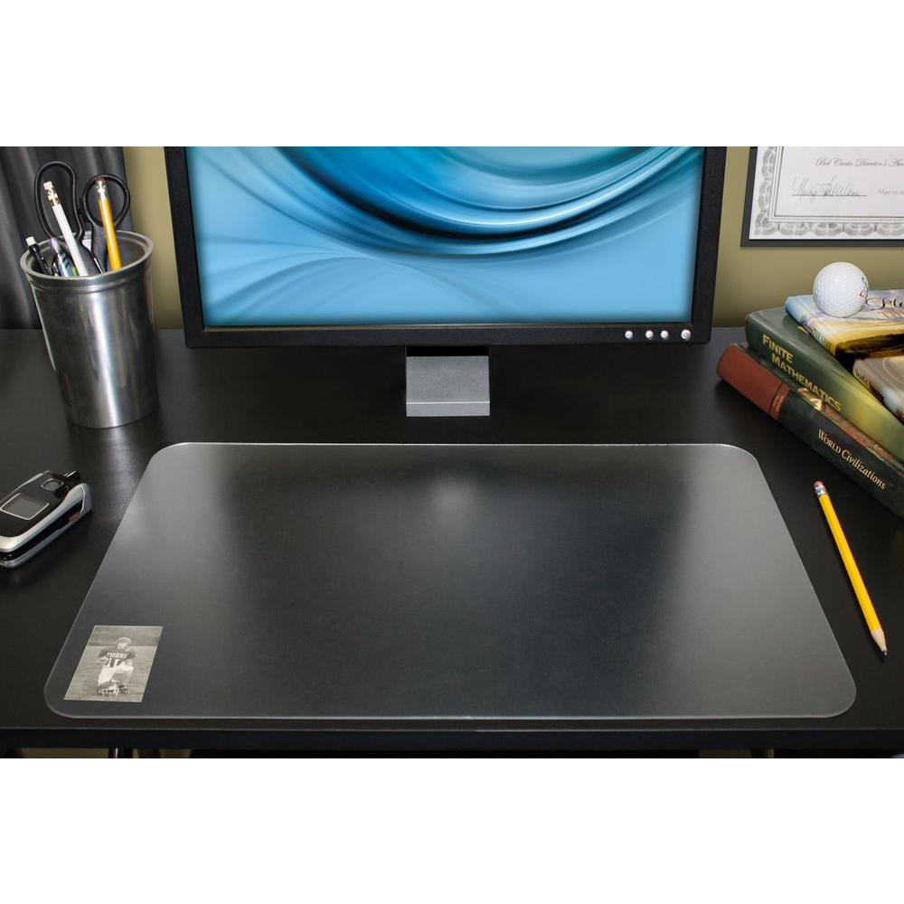 Es Robbins Matte 20 In X 36 In Rectangle Vinyl Deskpad 120739